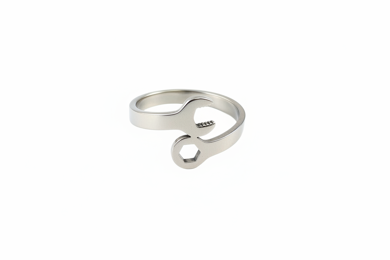 Spanner Stainless Steel Ring