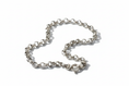 Load image into Gallery viewer, Hollow Belcher Silver Necklace
