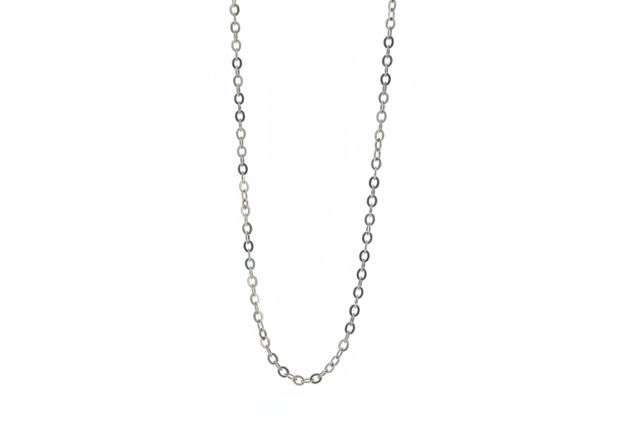 Cuban Link Silver Necklace