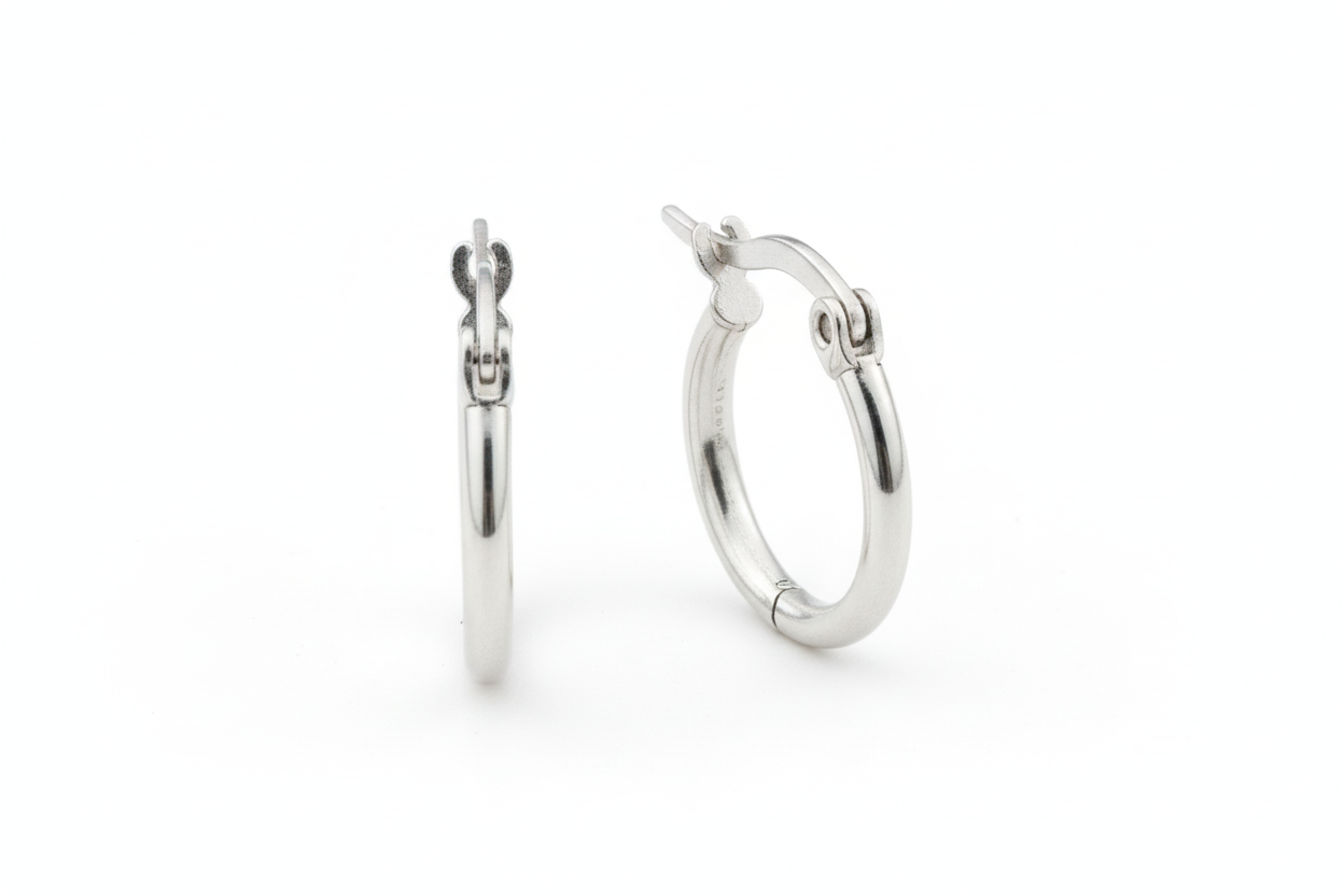 Clasp Hoop Earring