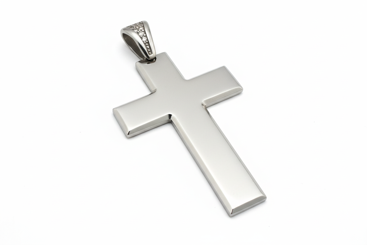 Beveled Edge Latin Cross