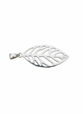 Load image into Gallery viewer, Leaf Pendant Sterling Silver
