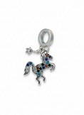 Load image into Gallery viewer, Pandora Compatible Unicorn Pendant Sterling Silver
