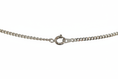 Load image into Gallery viewer, Curb Diamond Link Silver Necklace
