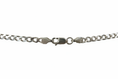 Load image into Gallery viewer, Curb Diamond Cut Link Silver Necklace
