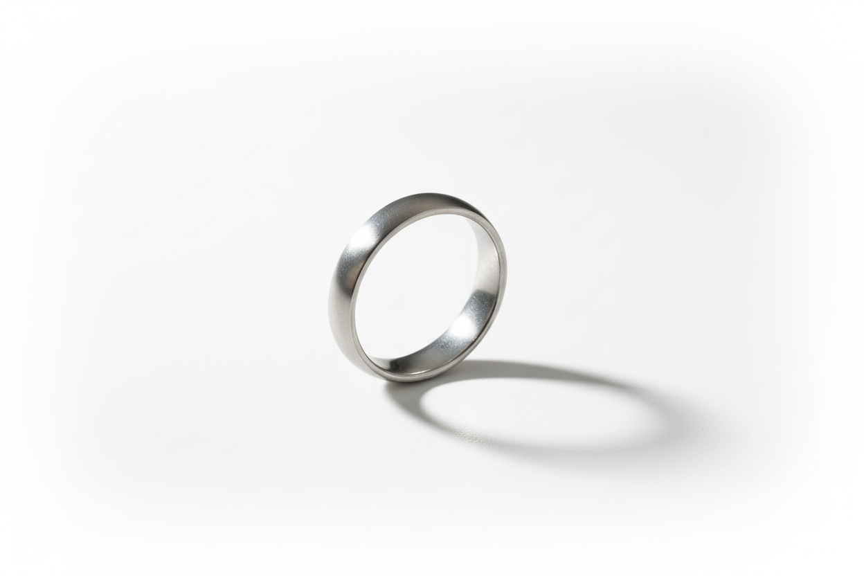 Silver Stainless Steel Ring