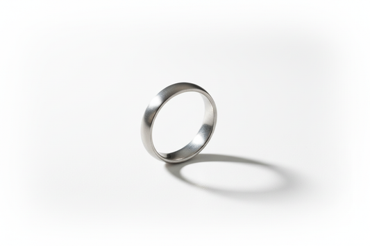 Silver Stainless Steel Ring