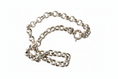 Load image into Gallery viewer, Hollow Belcher Silver Necklace

