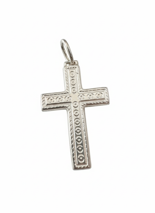 Italy Cross Pendant Sterling Silver