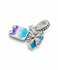 Load image into Gallery viewer, Pandora Compatible Traveler Pendant Sterling Silver
