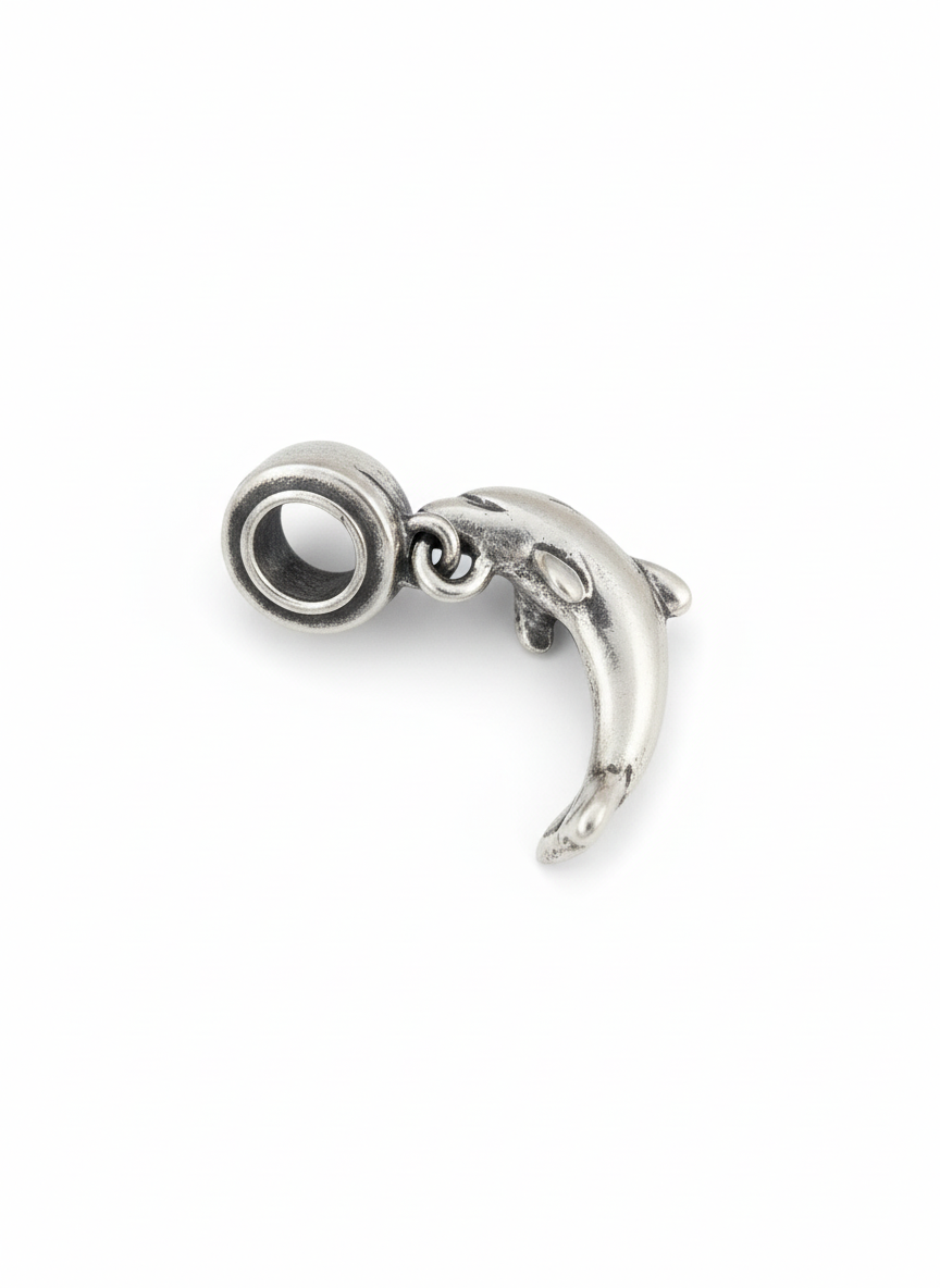 Dolphin Pendant Sterling Silver