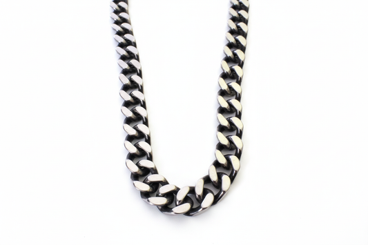 Cuban Link Gunmetal Chain