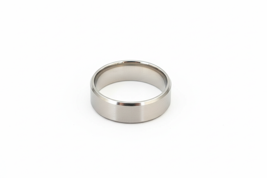 Silver Matt Stainless Steel Ring