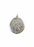 Load image into Gallery viewer, Saint Christopher Sterling Silver Pendant
