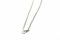 Load image into Gallery viewer, Curb Diamond Link Silver Necklace
