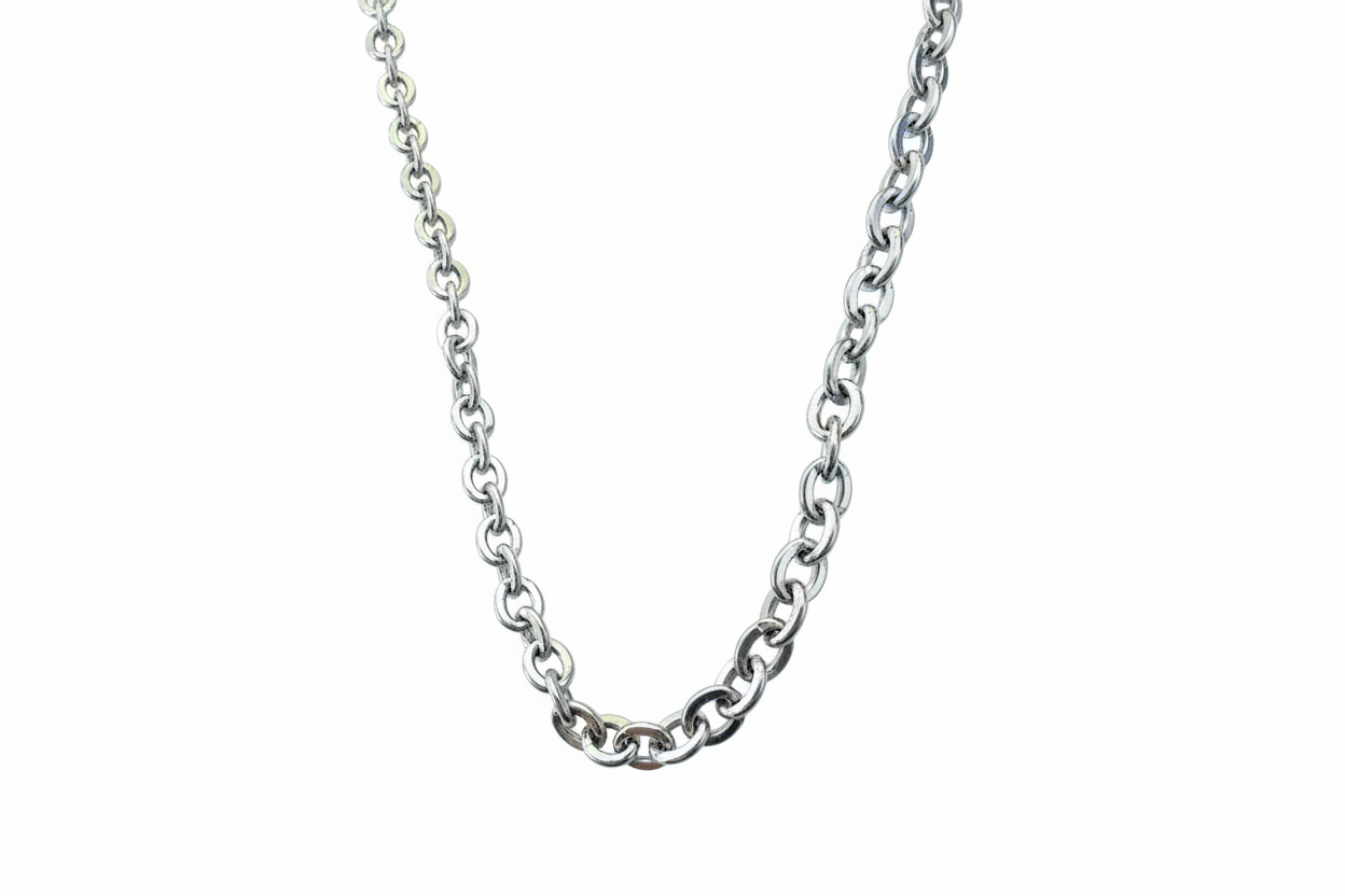 Fine Cable Link Necklace