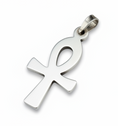 Load image into Gallery viewer, Egyptian Ankh Cross Sterling Silver Pendant
