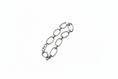 Load image into Gallery viewer, Oval Chain Link Silver Bracelet
