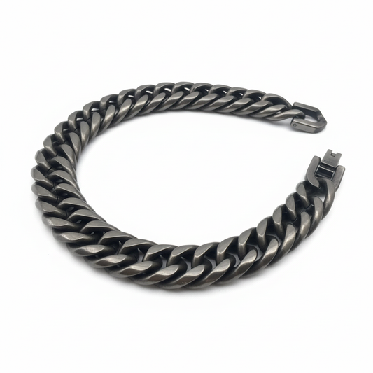 Double Curb Link Bracelet