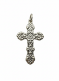 Load image into Gallery viewer, Vintage Cross Sterling Silver Pendant
