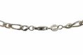 Load image into Gallery viewer, Curb Figaro Link Silver Necklace
