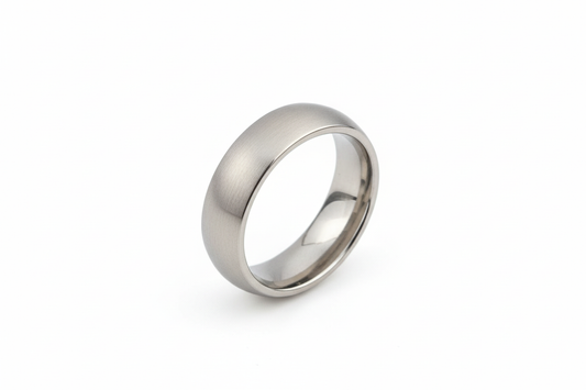 Silver Stainless Steel Ring