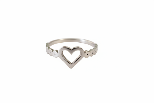 Heart Stainless Steel Ring