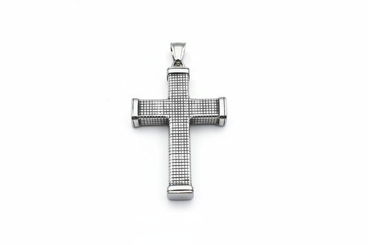 Waffle-Pattern Latin Cross