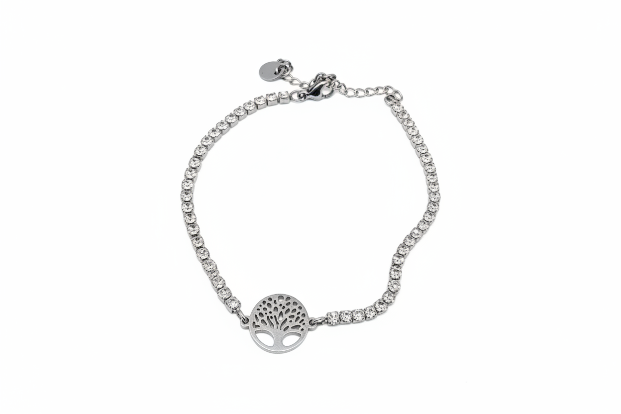 Tree of Life Tennis Bracelet