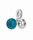 Load image into Gallery viewer, Pandora Compatible Galaxy Pendant Sterling Silver
