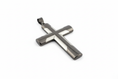 Load image into Gallery viewer, Two-Tone Flared Inlay Cross
