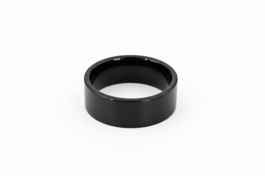 Black Stainless Steel Ring