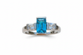 Load image into Gallery viewer, 925 Sterling Silver Tourmaline Ring
