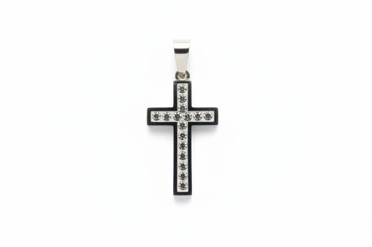 Crystal-Inlay Cross