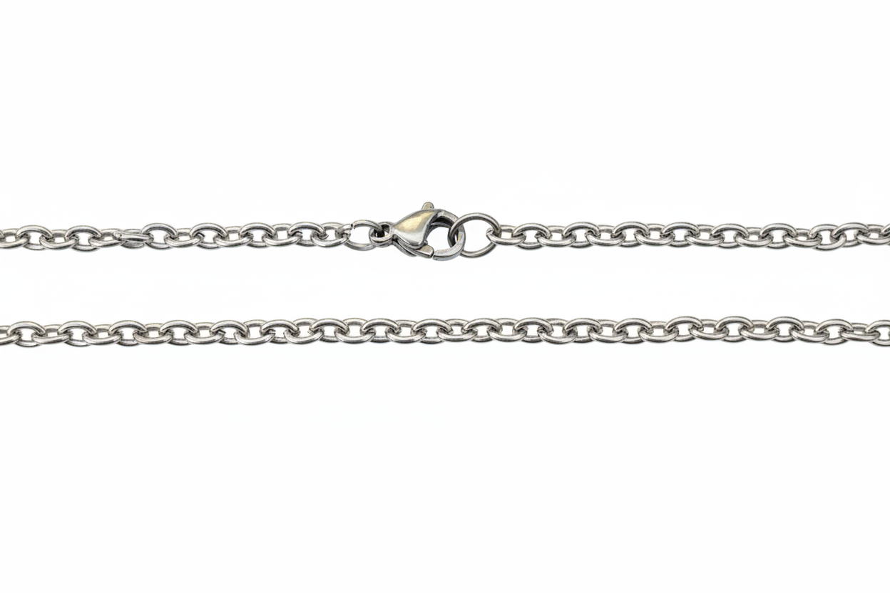 Cable Link Necklace