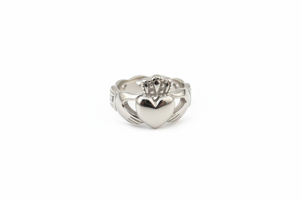 Irish love Stainless Steel Ring - Claddagh Ring
