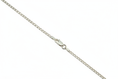 Load image into Gallery viewer, Curb Diamond Link Silver Necklace
