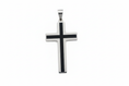 Load image into Gallery viewer, Two-Tone Bordered Latin Cross
