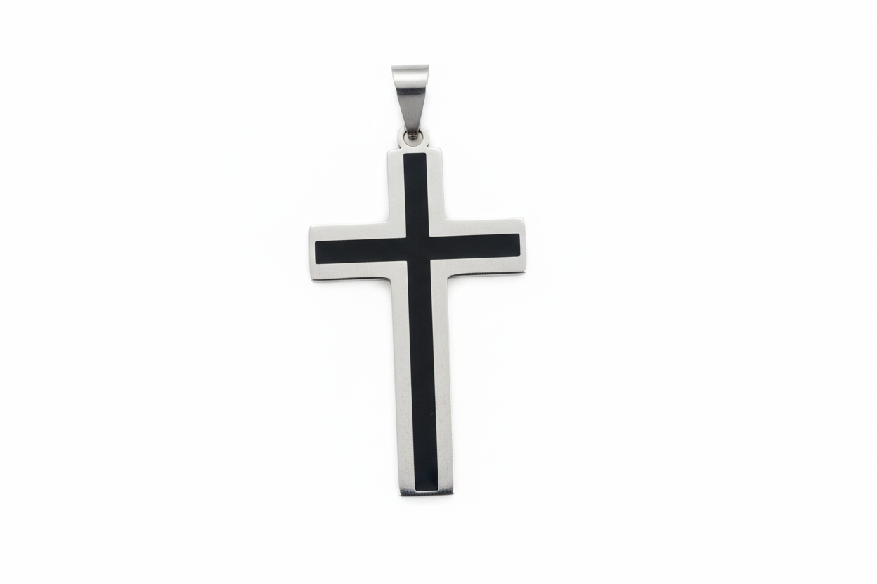 Two-Tone Bordered Latin Cross