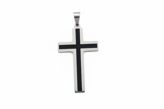 Two-Tone Bordered Latin Cross