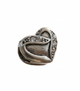 Load image into Gallery viewer, Pandora Compatible Vintage Heart Pendant Sterling Silver
