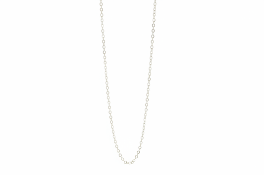 Anchor Link Silver Necklace