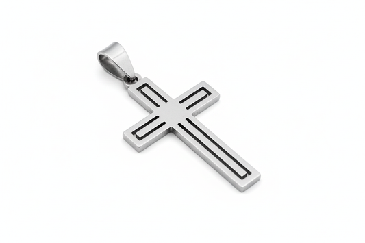 Outlined Latin Cross