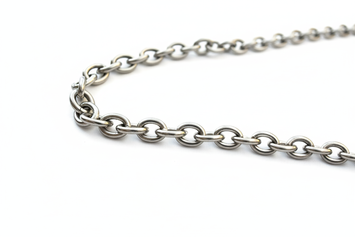 Cable Link Necklace