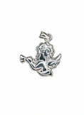 Load image into Gallery viewer, Angel Trumpet Pendant Sterling Silver
