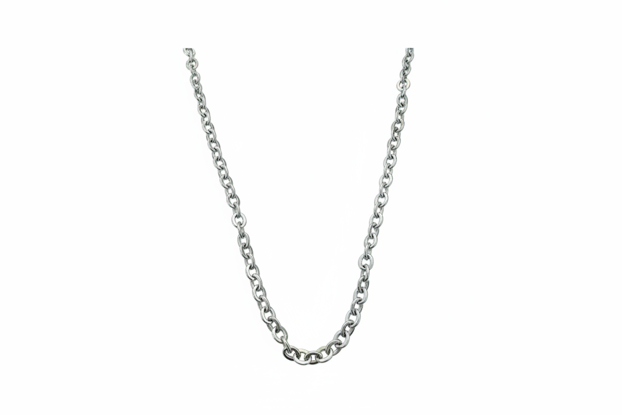 Fine Cable Link Necklace
