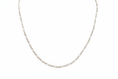 Load image into Gallery viewer, Figaro Link Silver Necklace
