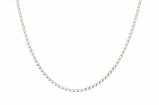 Cuban Link Silver Necklace