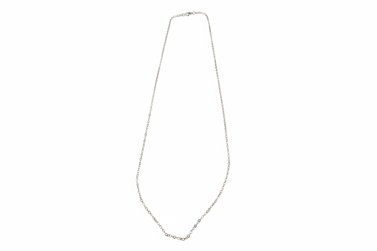 Cuban Link Silver Necklace
