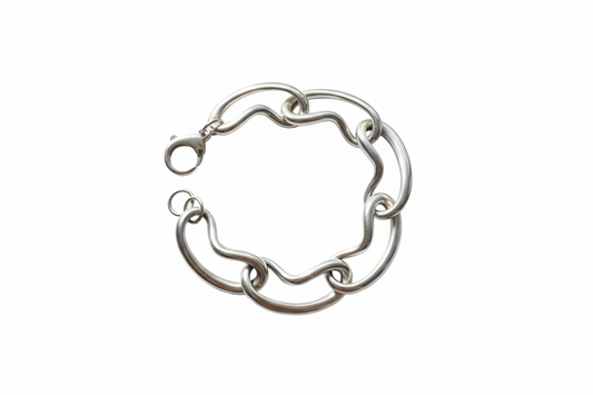 Infinity Link Silver Bracelet